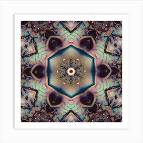 Psychedelic Mandala 75 Art Print