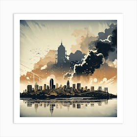 Cityscape 6 Art Print