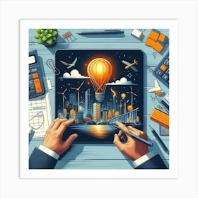 Business Concept Art Print