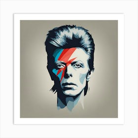 The one and only David Bowie Art Print