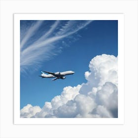 1000014331 Portrait of airplane Art Print