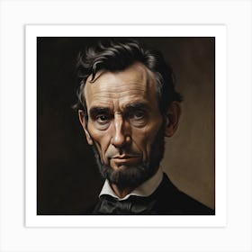 Portrait Of A President Art Print