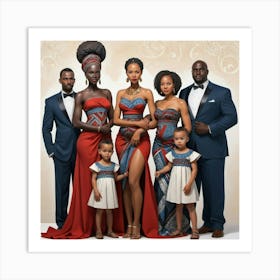 Family Portrait 13 Art Print