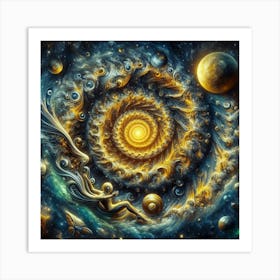 Spiral Galaxy 24 Art Print