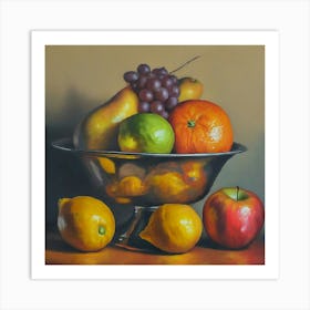 Fruit Bowl Art Print