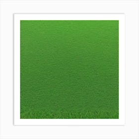 Grass Flat Surface For Background Use (100) Art Print