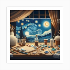 Starry Night Art Print