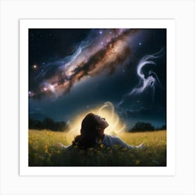 Cosmic Dreamer Art Print