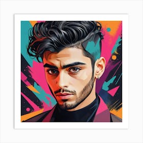 Zayn Malik Ar2 Art Print