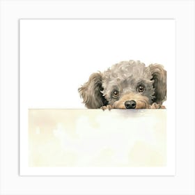 Poodle Dog 2 Art Print