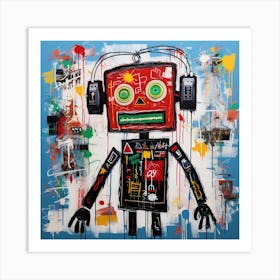 Robot 10 Art Print