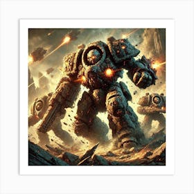 Earthen Juggernauts Capabilities Mantleborn Art Print