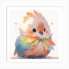 Cute Bird Art Print