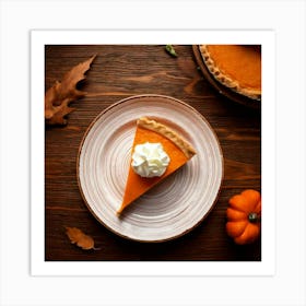 Pumpkin Pie 1 Art Print