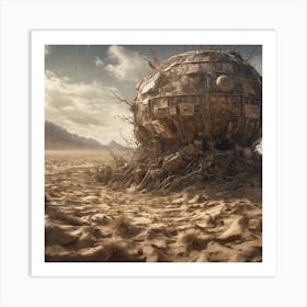 Spaceship Art Print