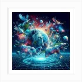 Nebula 4 Art Print