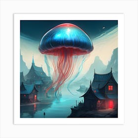 Jellyfish 1 Art Print