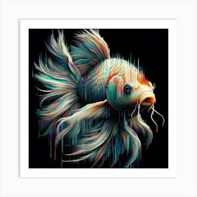 Creative Wild Animal Representation 106 Art Print