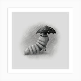 Umbrella Weather Art Print