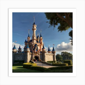 Disney Castle Art Print