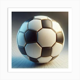 Soccer Ball 5 Art Print