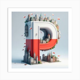 Polska_Poland Art Print