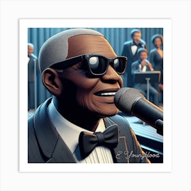 Piano Man Art Print