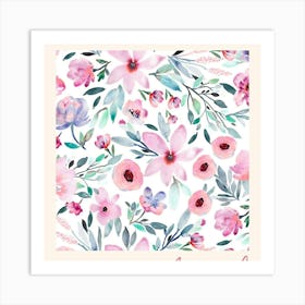 Floral 52 Art Print