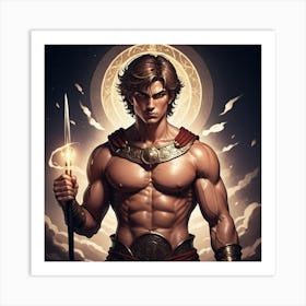 Strength of a God Art Print