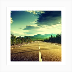 Road To Nowhere 1 Art Print