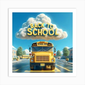 Back To School Art Print