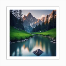 Landscape - Landscape Stock Videos & Royalty-Free Footage 10 Art Print