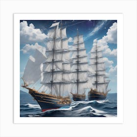 Sailing Vessel Art Print