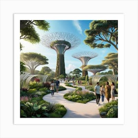 Gardens By The Bay 5 Art Print