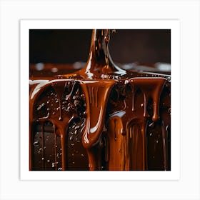 Chocolate Pouring 7 Art Print