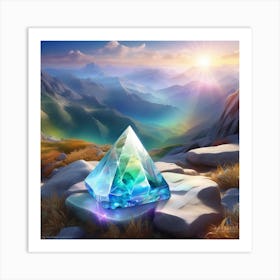 Diamond In The Sky Art Print