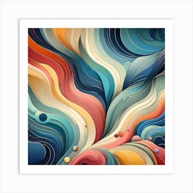 Abstract Abstract Painting 8 Art Print