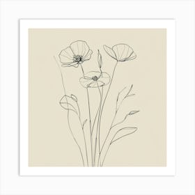 Poppies 71 Art Print