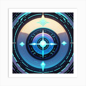 Compass 1 Art Print