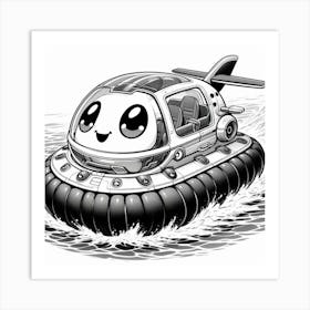 Hovercraft 6 Art Print