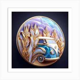 Vw Bus Art Print