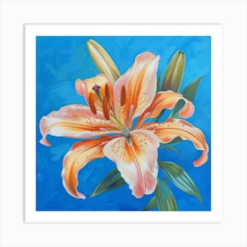 Lily Painting 3 Art Print