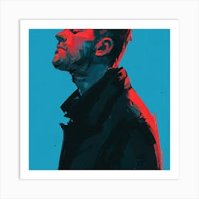 Portrait Of A Man 4 Art Print