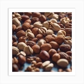 Nuts And Seeds 17 Art Print