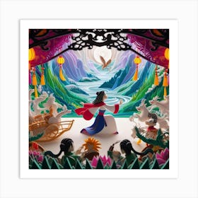 Mulan Art Print