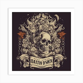 Skull 2 Art Print