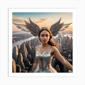 Angel Of New York Art Print