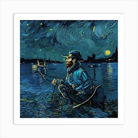 Starry Night 3 Art Print