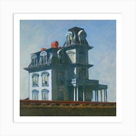 The House By The Railroad, Edward Hopper Art Print