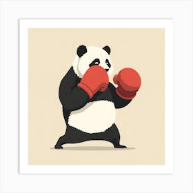 Asm Panda Practice Boxing D002516b 6afc 4a18 Bbda 9299305968af Art Print